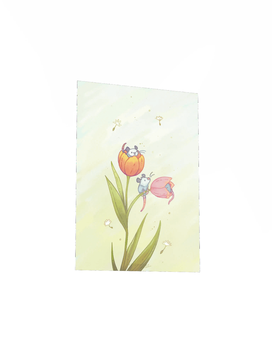 Tulip Nap Possum Print product image (6)