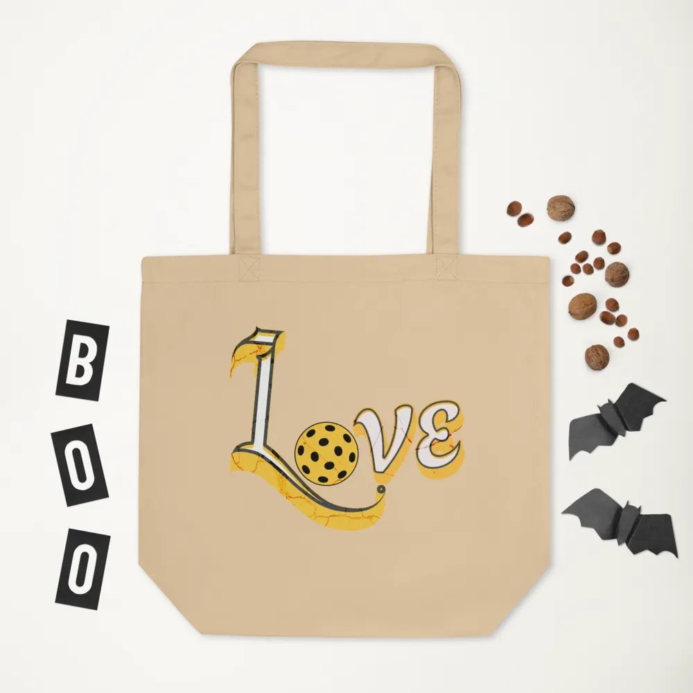 Love Pickleball Inspired Eco Tote Bag product image (5)
