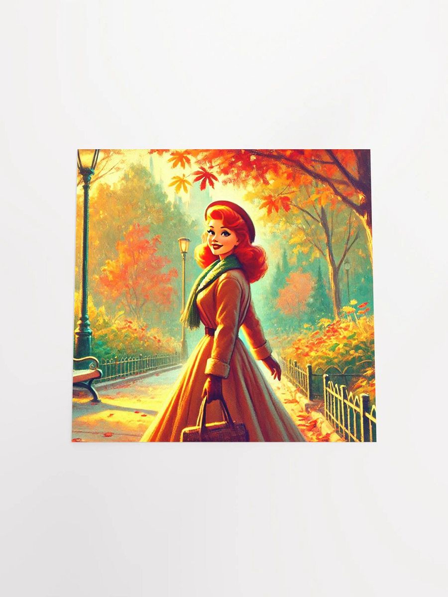Autumn Stroll Premium Matte Poster product image (16)