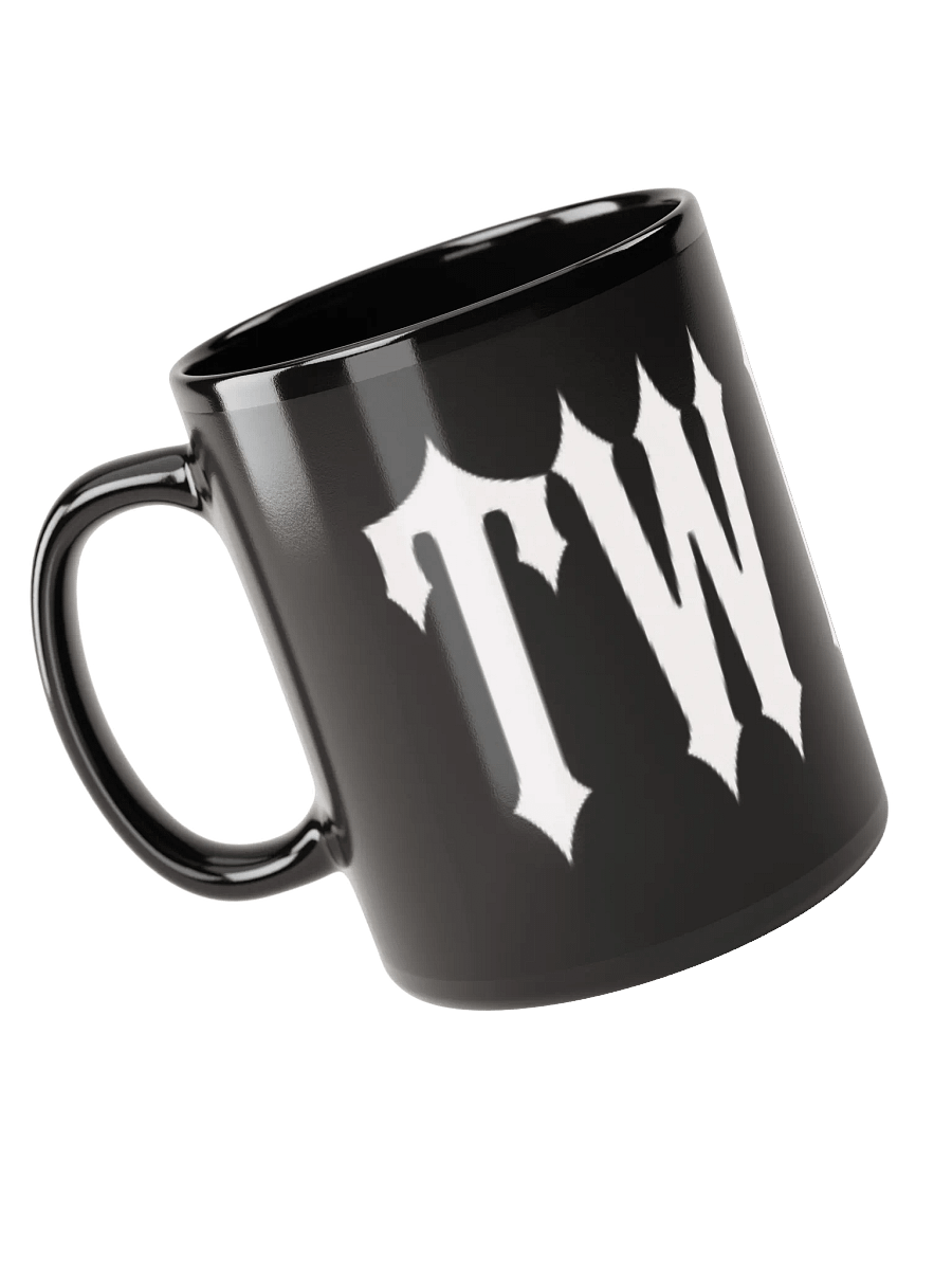 TW LIVES Black Glossy Mug product image (5)