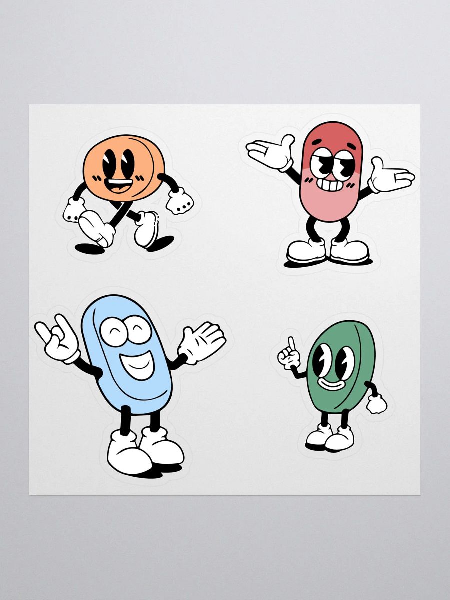 Pillbois Sticker Sheet product image (2)