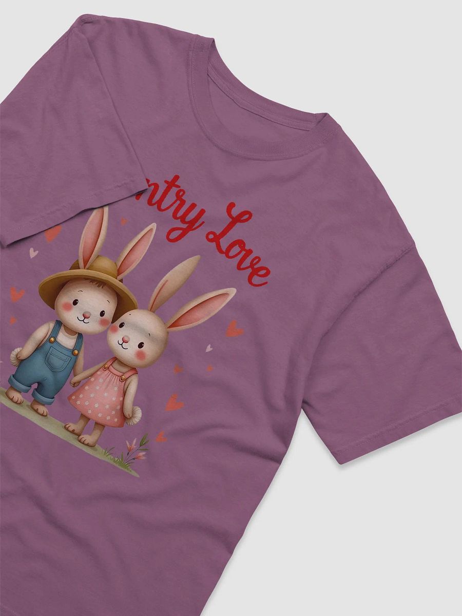 Country Love Rabbits Graphic T-Shirt product image (6)