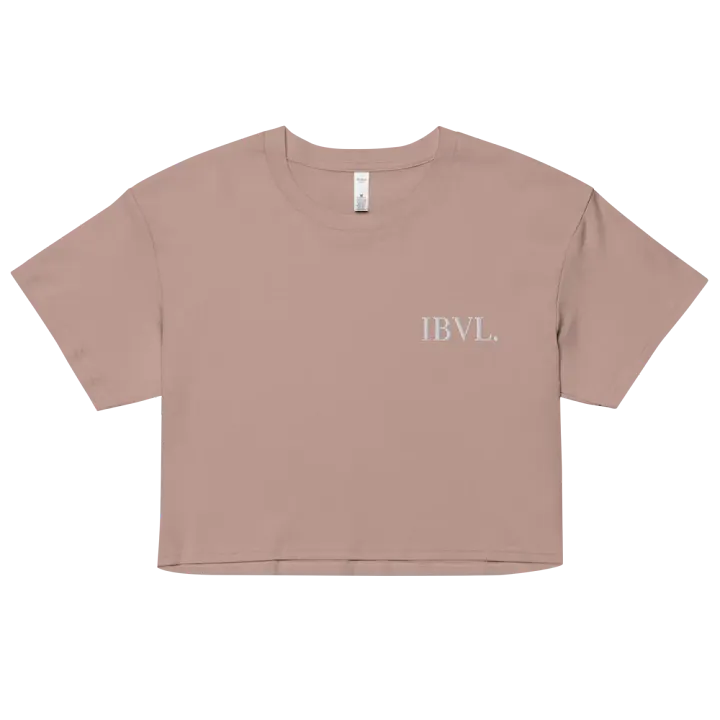 Embroidered Nude IBVL Signature Crop Top product image (1)