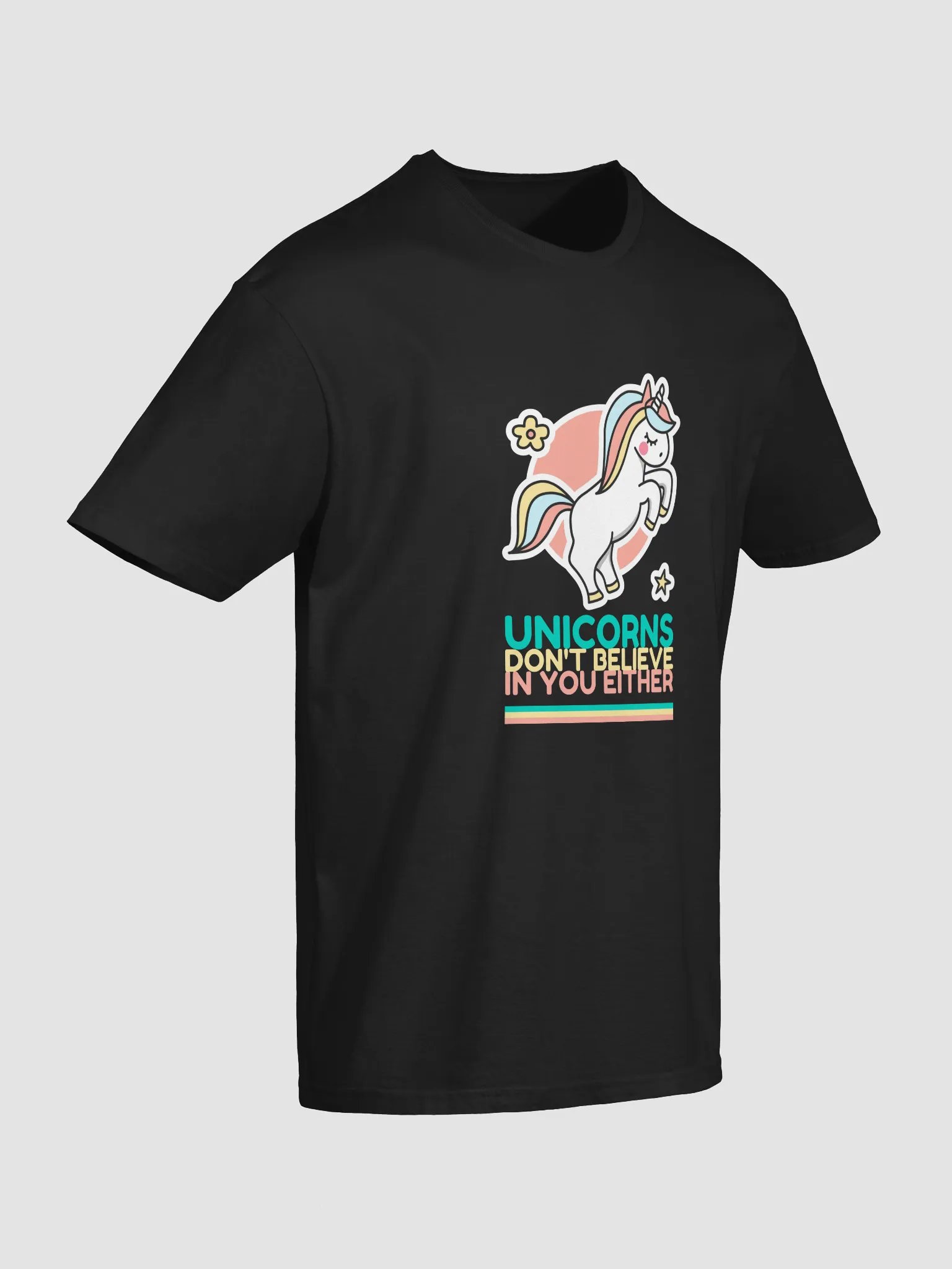 Whimsical Unicorn Message Tee product image (5)