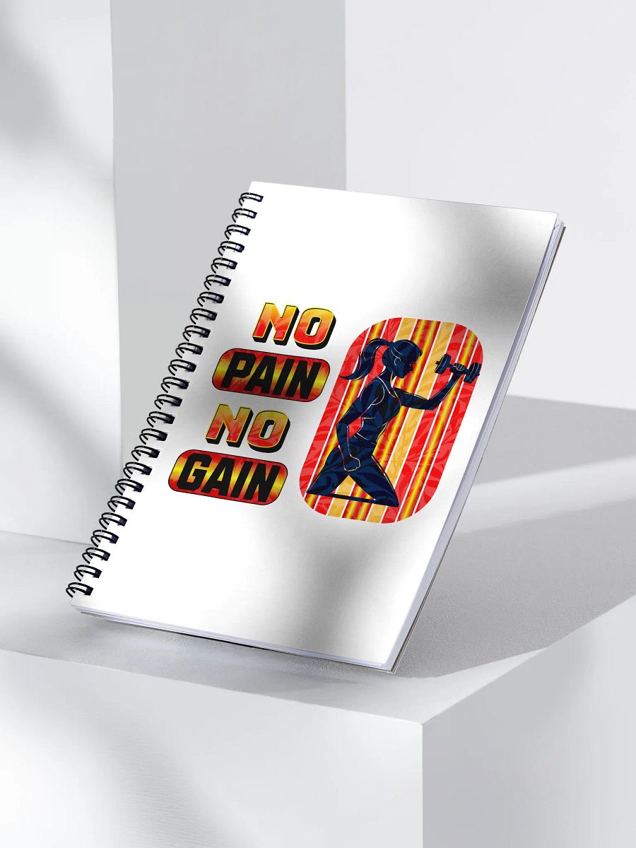 No Pain No Gain Power Notebook product image (3)
