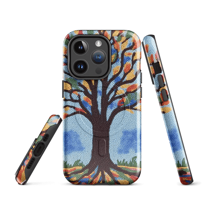 Mosaic Tree MagSafe® Tough iPhone® Case product image (3)
