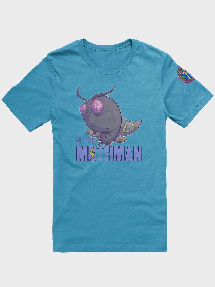 Mothman with saying 