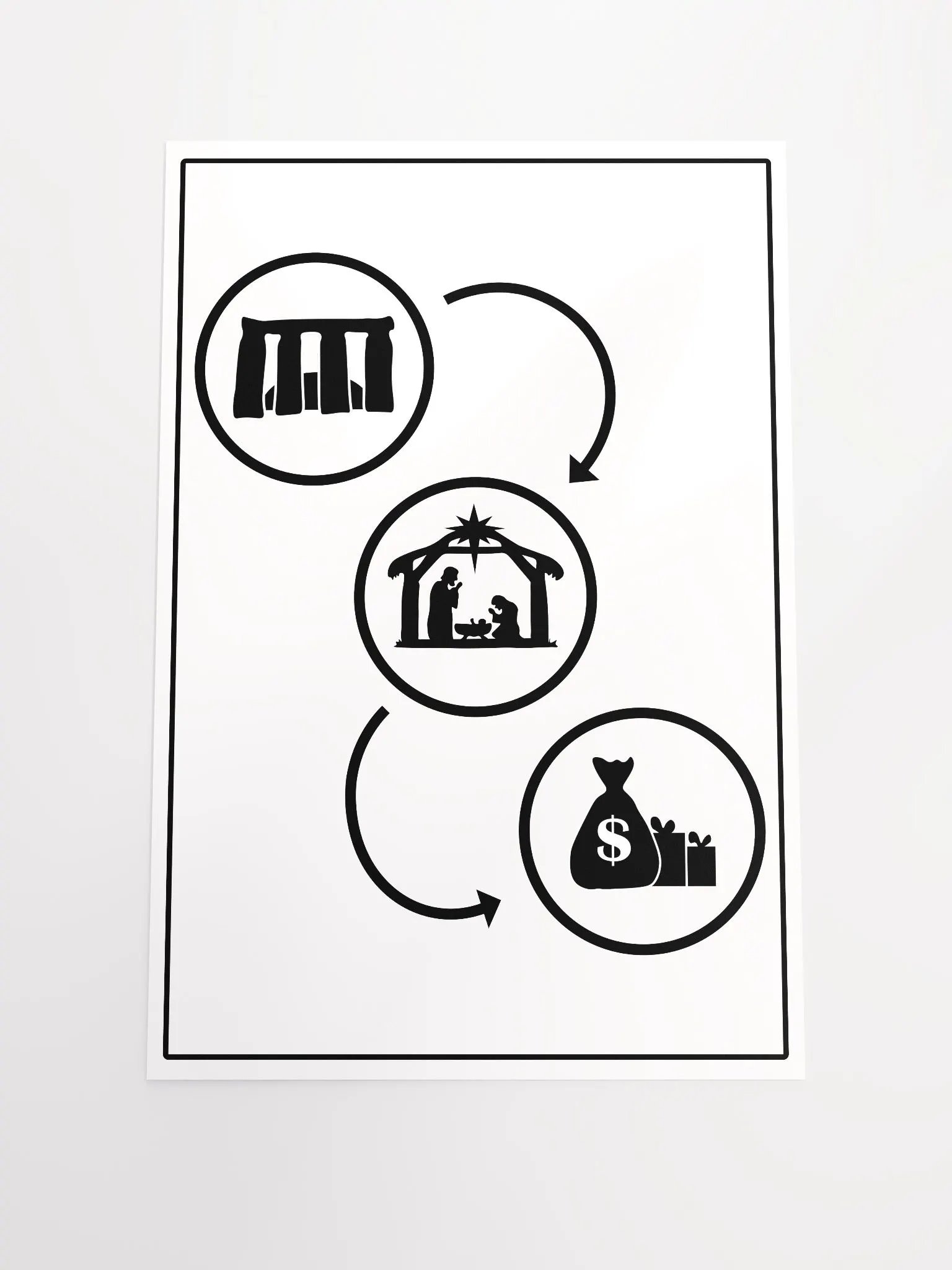 The Evolution of Christmas - Enhanced Matte Paper Poster product image (2)