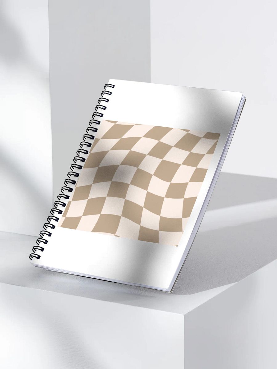 Brown preppy area note book product image (3)