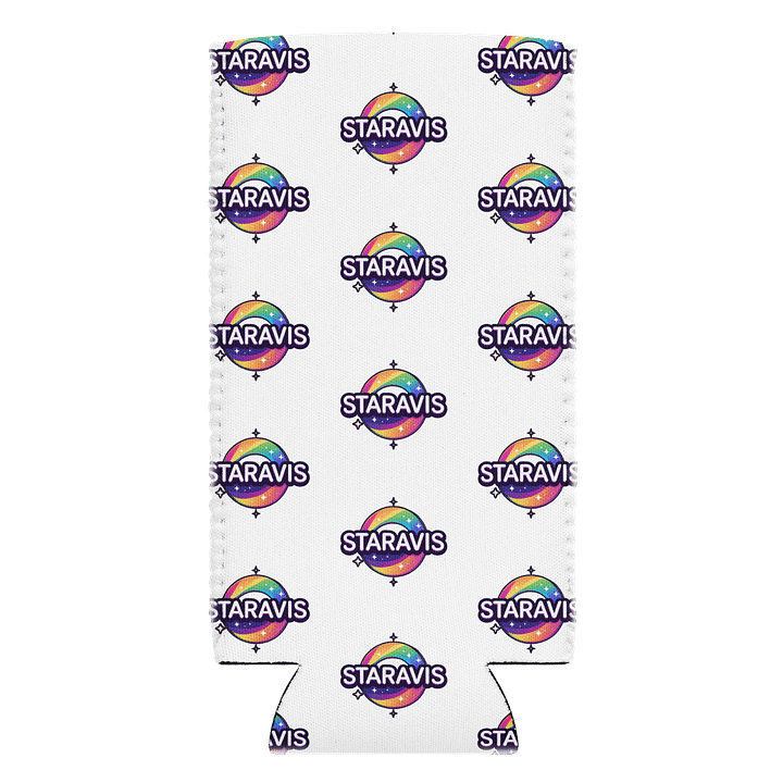 Rainbow Star Tall Can Cooler product image (1)