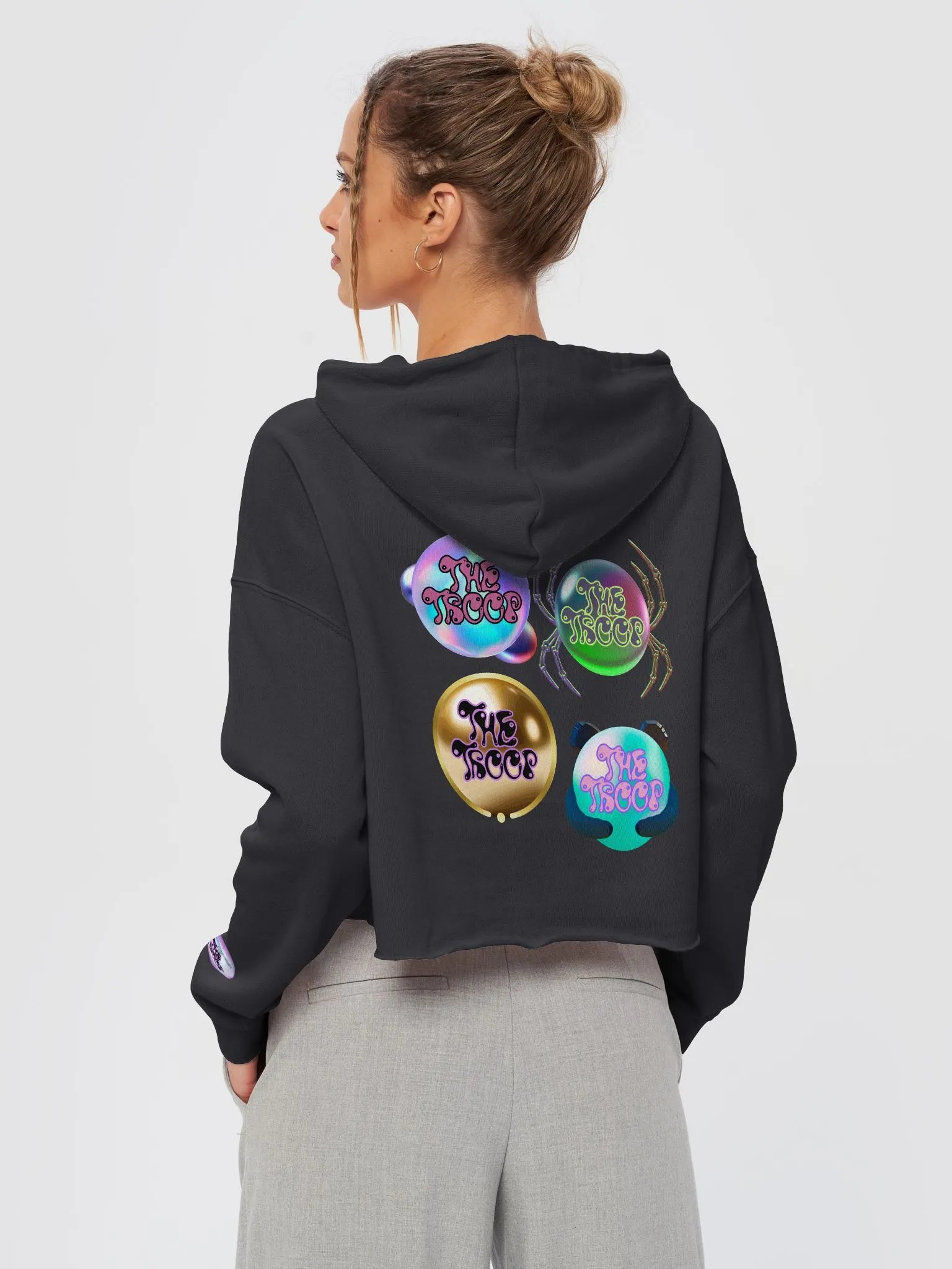 Troop Leader Cropped Hoodie product image (36)