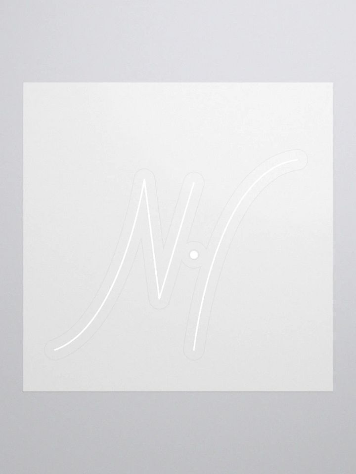 NH Logo Waveform Whimsy Kiss Cut Stickers product image (1)