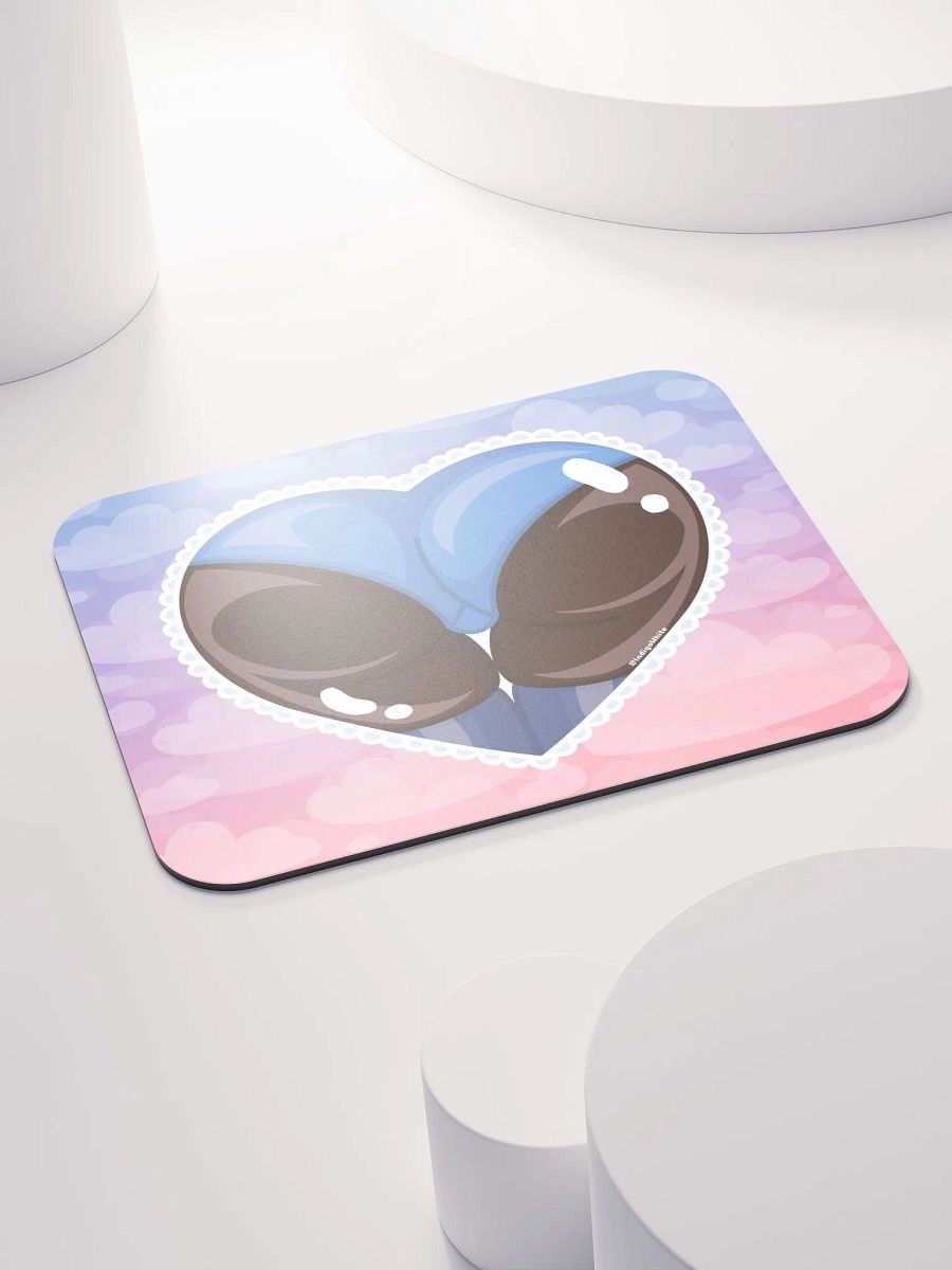 Blue Heart Booty Mousepad product image (4)