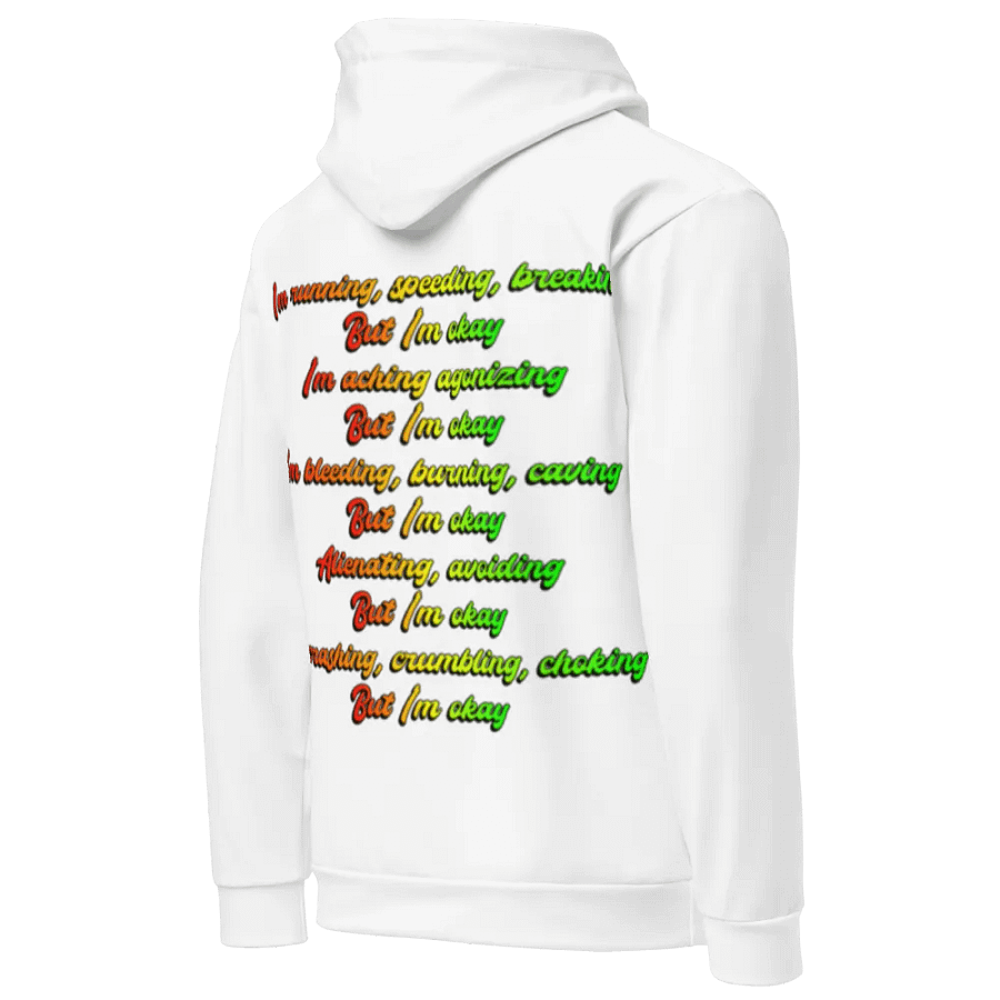 I'M OKAY Unisex Hoodie Variant I product image (5)