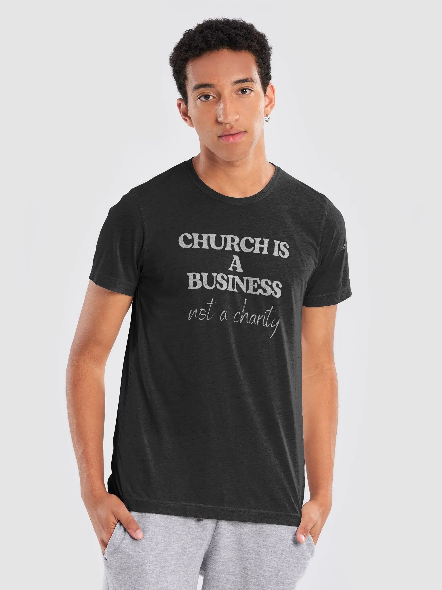ChurchCharity Graphic Tee: Club Public Figure Bandwagons Anti product image (1)