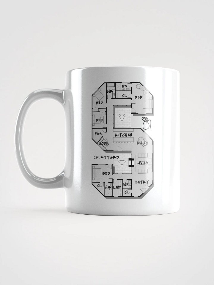 Alphabet Floor Plan Mug - S product image (1)