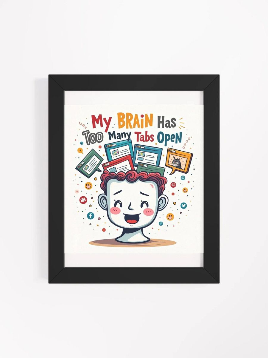 Ethereal Blackness Framed Poster product image (107)