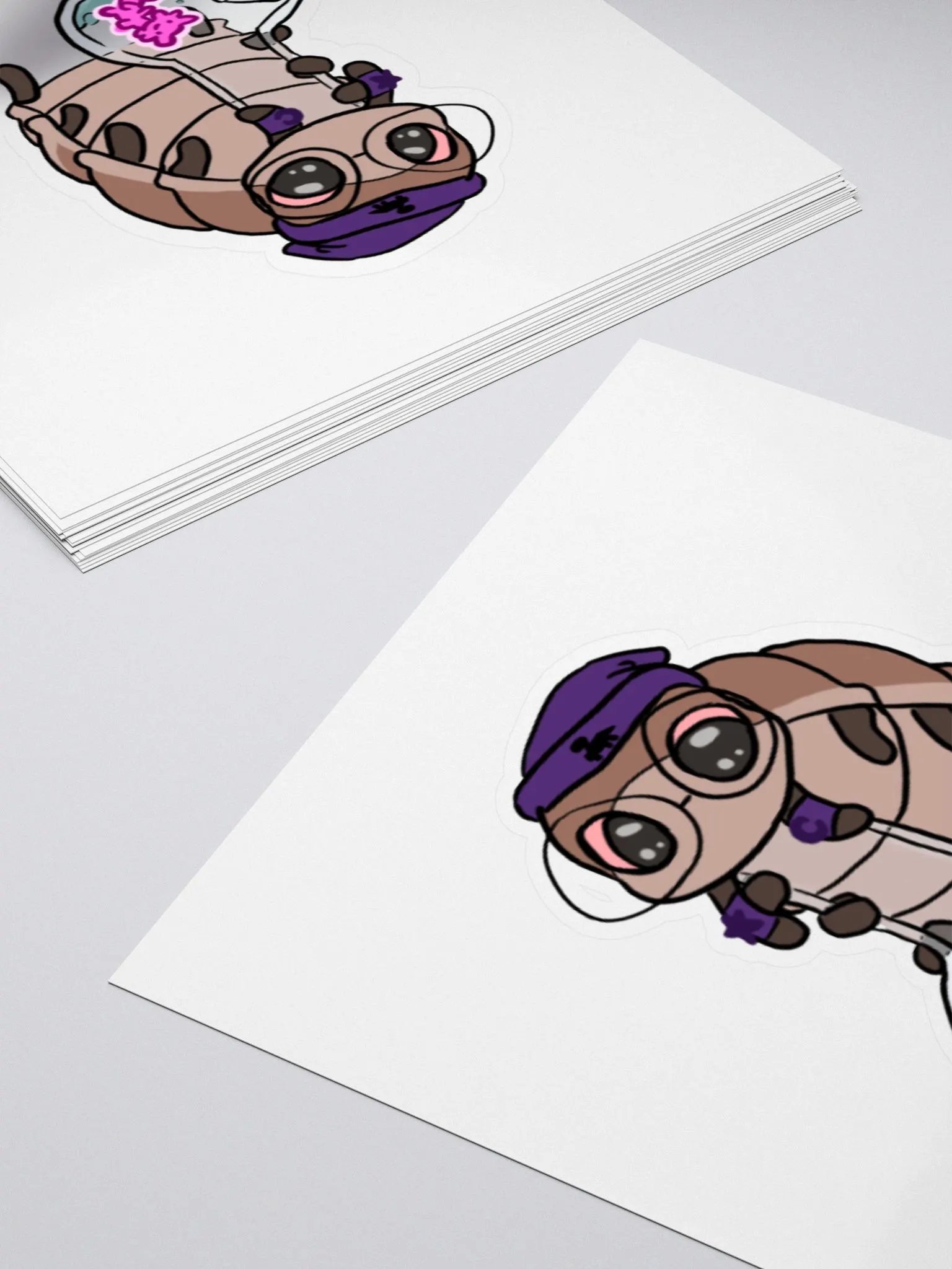 ISOPOD FLAM SMOKING A LOTL BONG STICKER product image (10)
