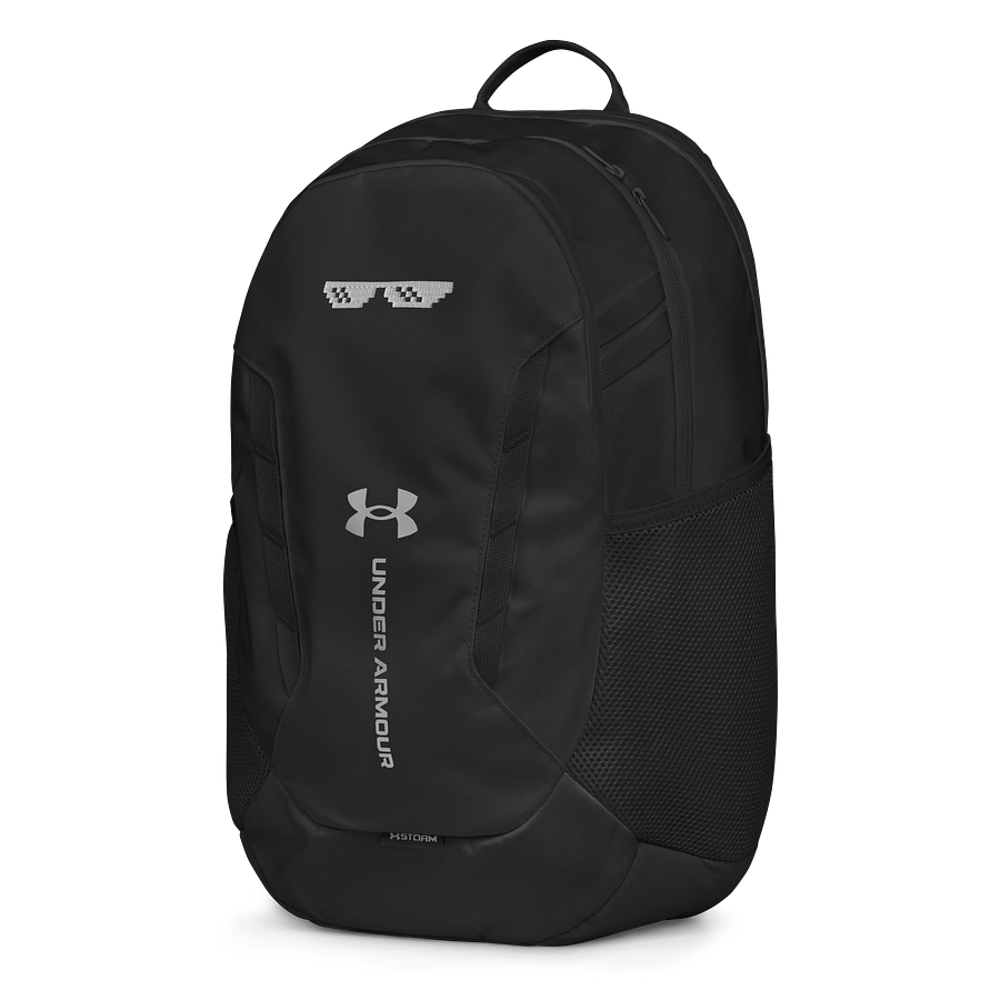 Pixelated Emoticon Eyes Backpack Deal With It Glasses POLI sport product image (6)