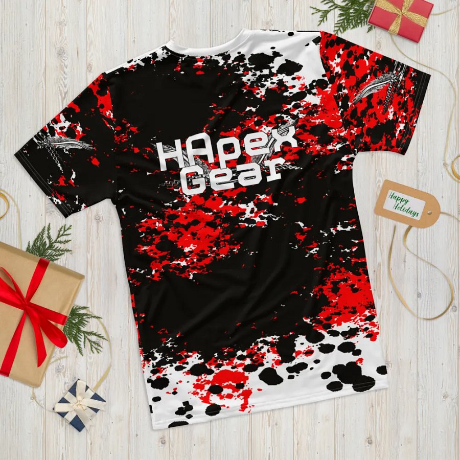 Crew Neck T-Shirt - White HApex Gear White Logo product image (11)
