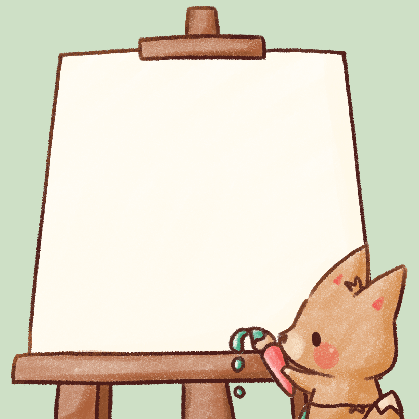Lumi's Easel | 6cm memopad product image (1)