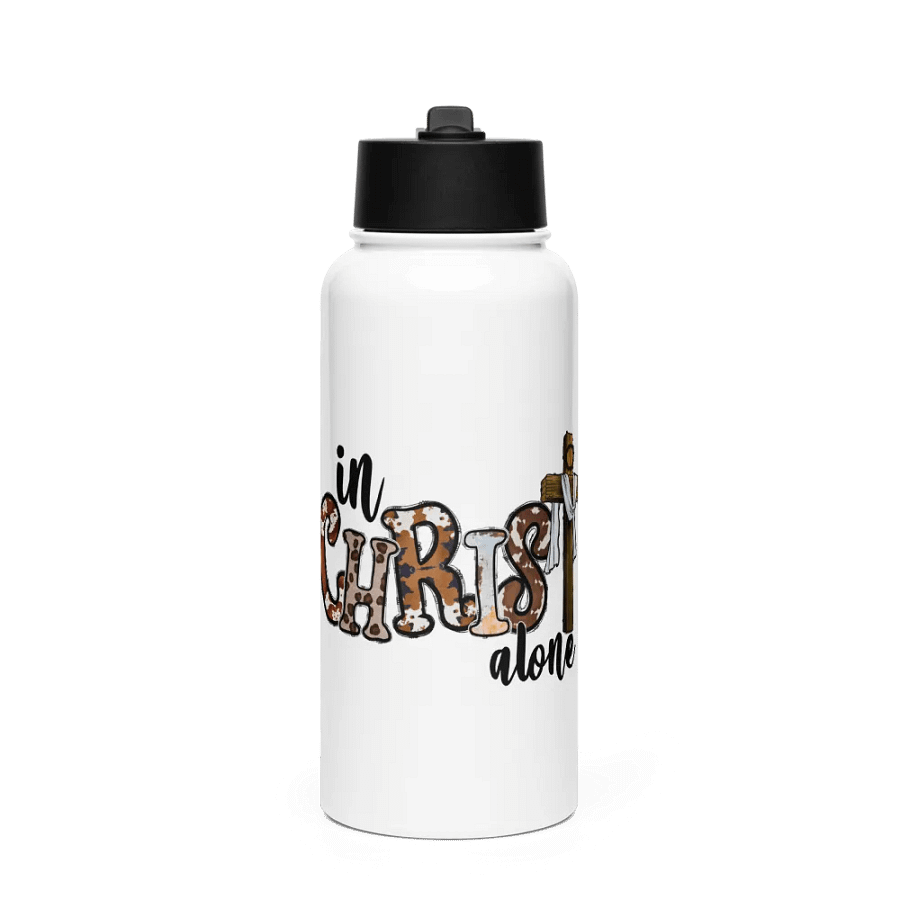 In Christ Alone - Stainless Steel Sports Water Bottle product image (1)