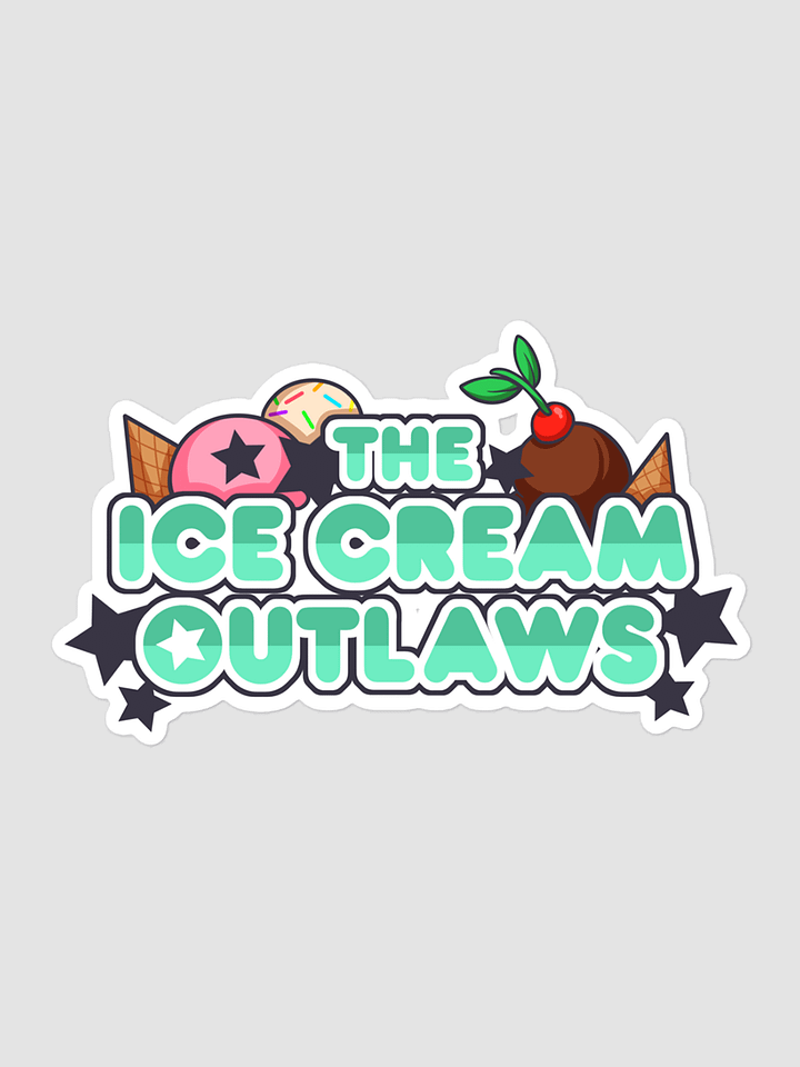 Ice Cream Outlaws Logo Sticker product image (1)