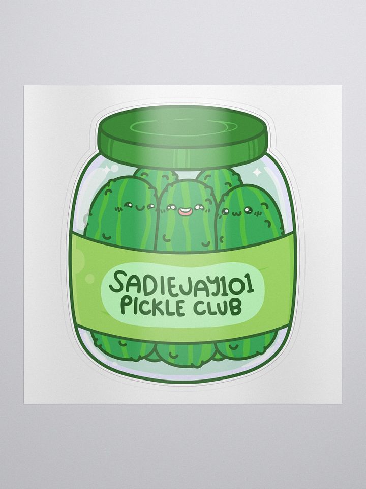 Pickle Club Sticker product image (1)