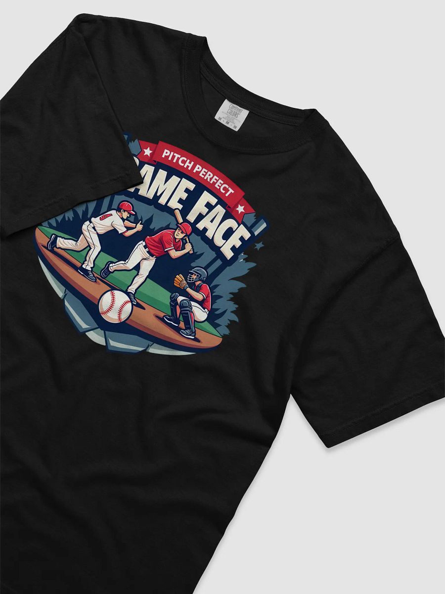 Game Face Baseball Scene T-Shirt product image (3)