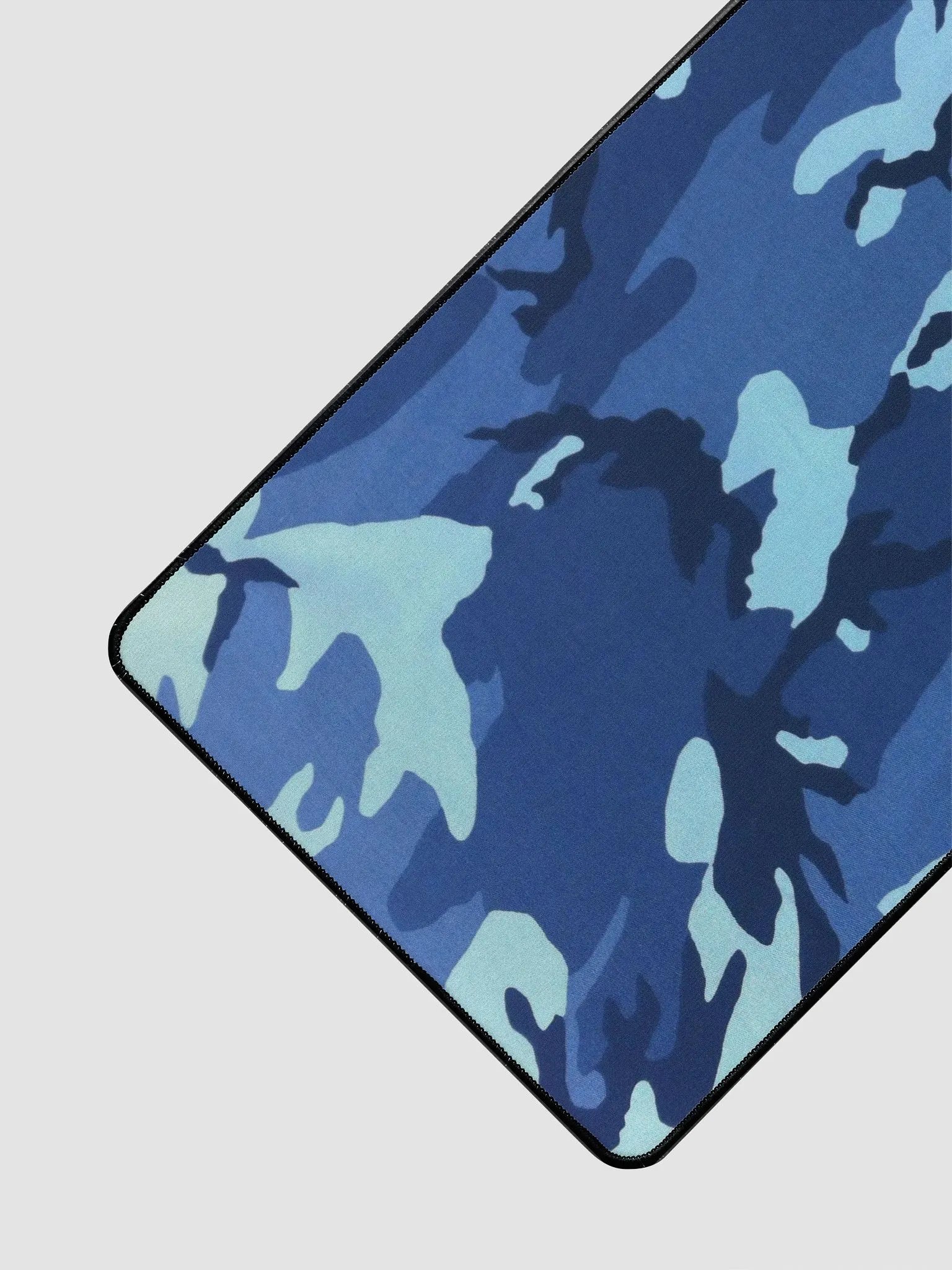 "Blue Camo" Large Desk Mat product image (2)