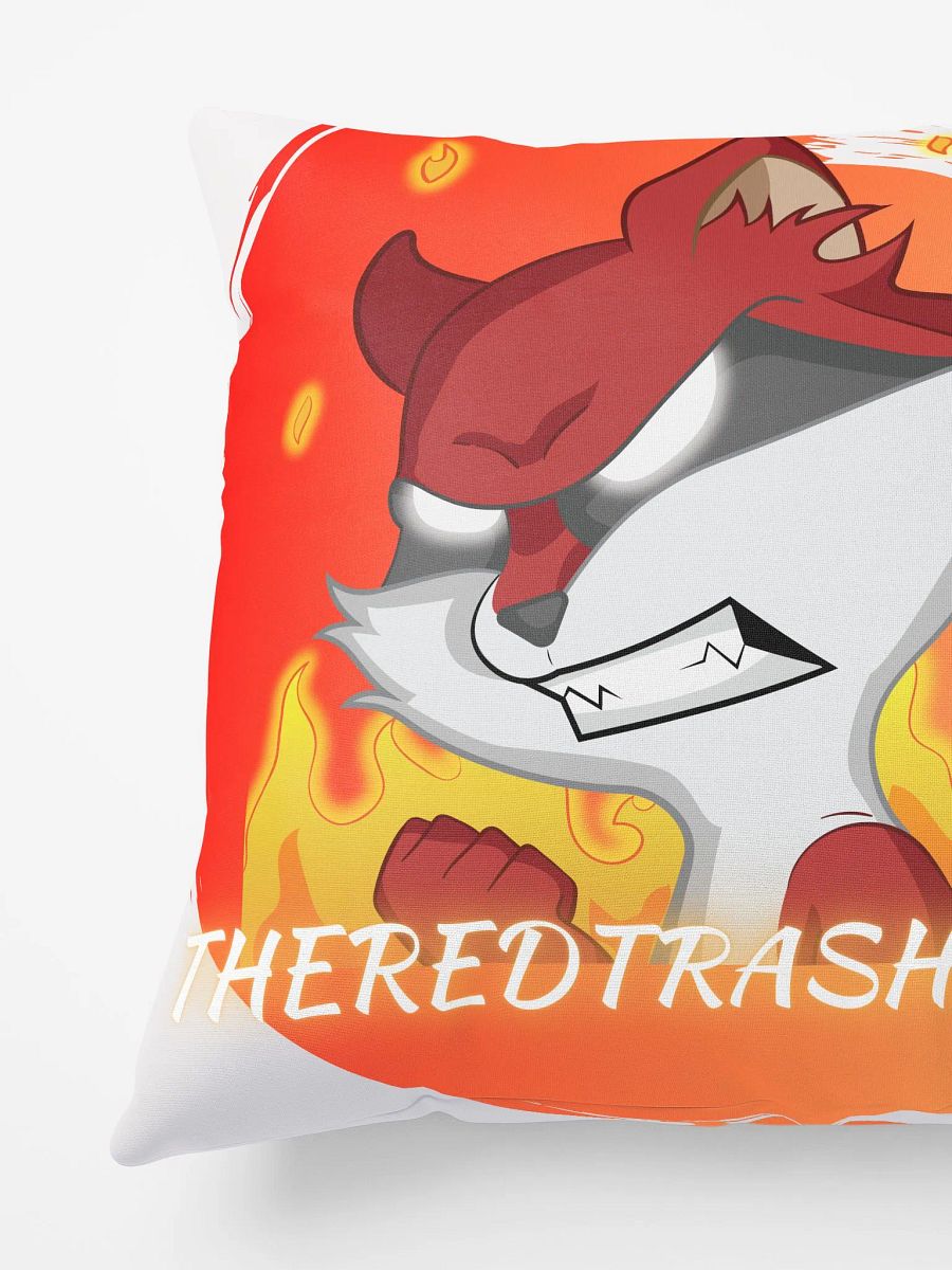 Red Trash Panda Rage Emote Pillow product image (3)