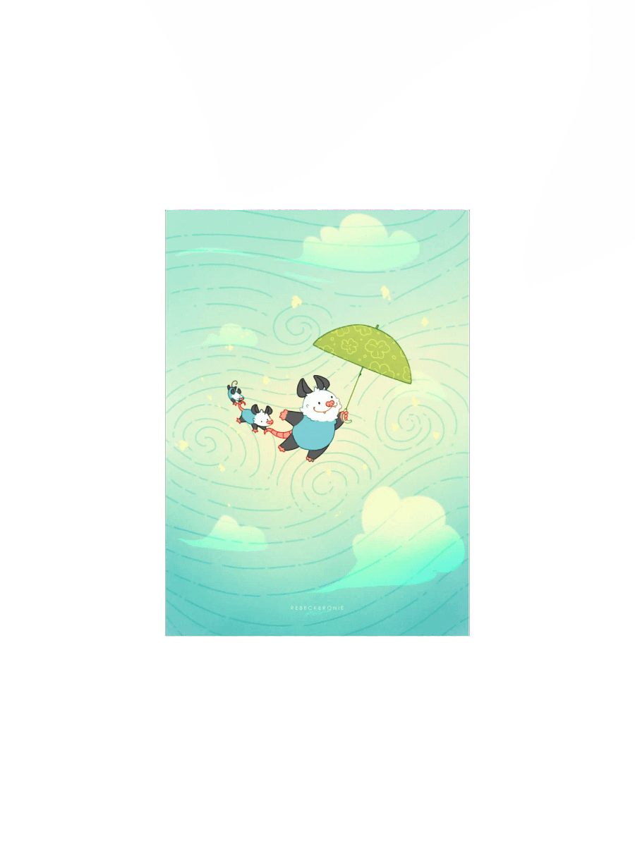 Windy Possum Print product image (1)