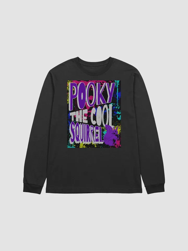 Pooky the Cool Squirrel Long Sleeve Tee product image (1)