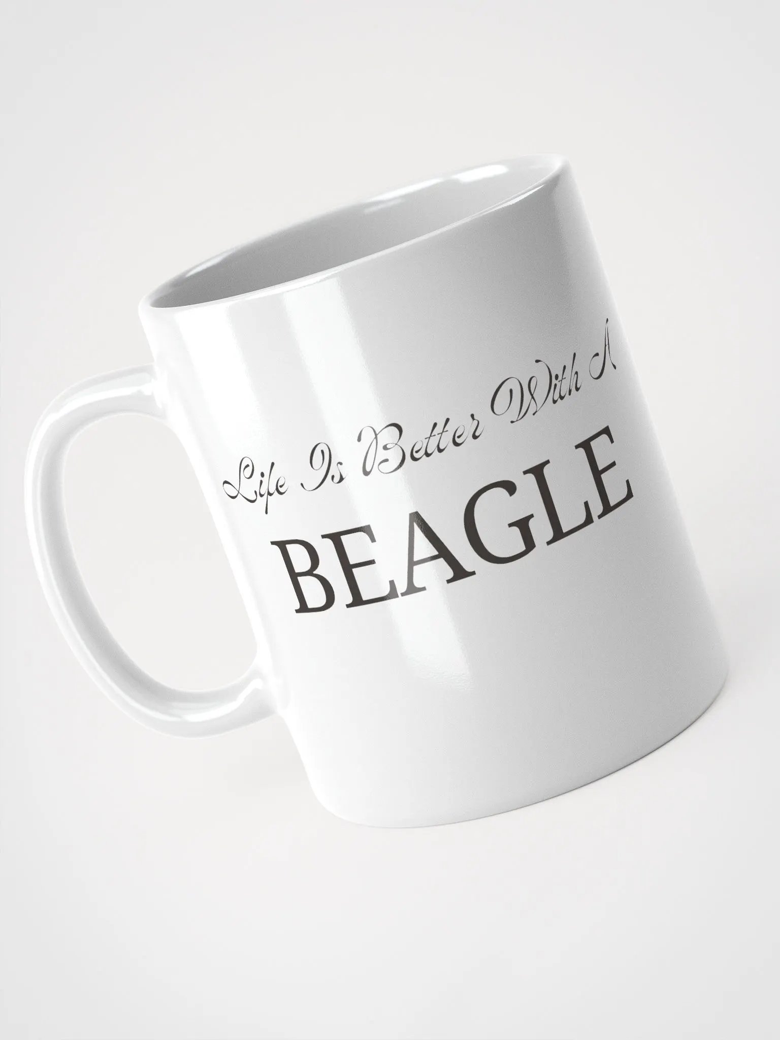 Life Is Better With A Beagle Baby Watercolor Mug product image (3)