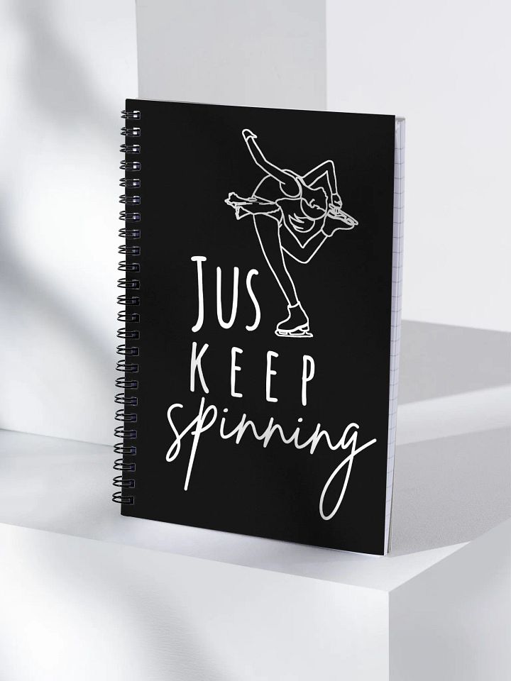 Just Keep Spinning Notebook product image (1)