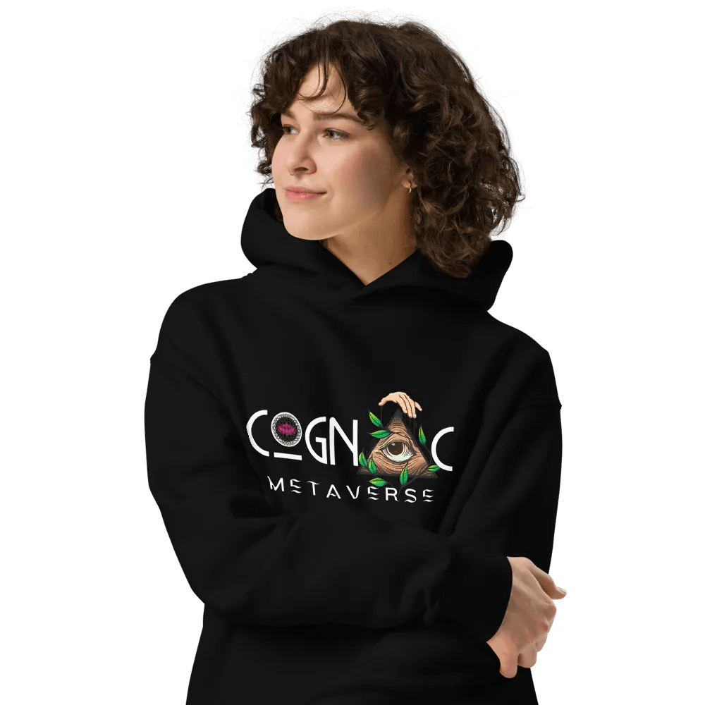 COGNAC Metaverse Emblem Unisex Hoodie product image (4)