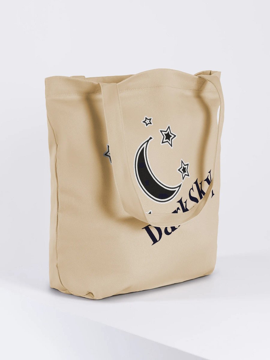 DarkSky Logo Eco Tote Bag (Black) product image (4)