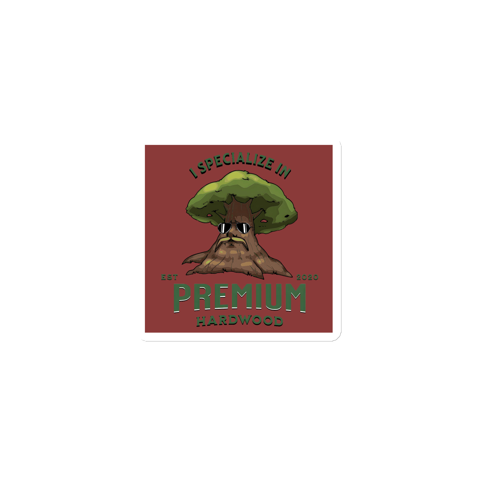 Premium Hardwood Die-Cut Magnet product image (1)
