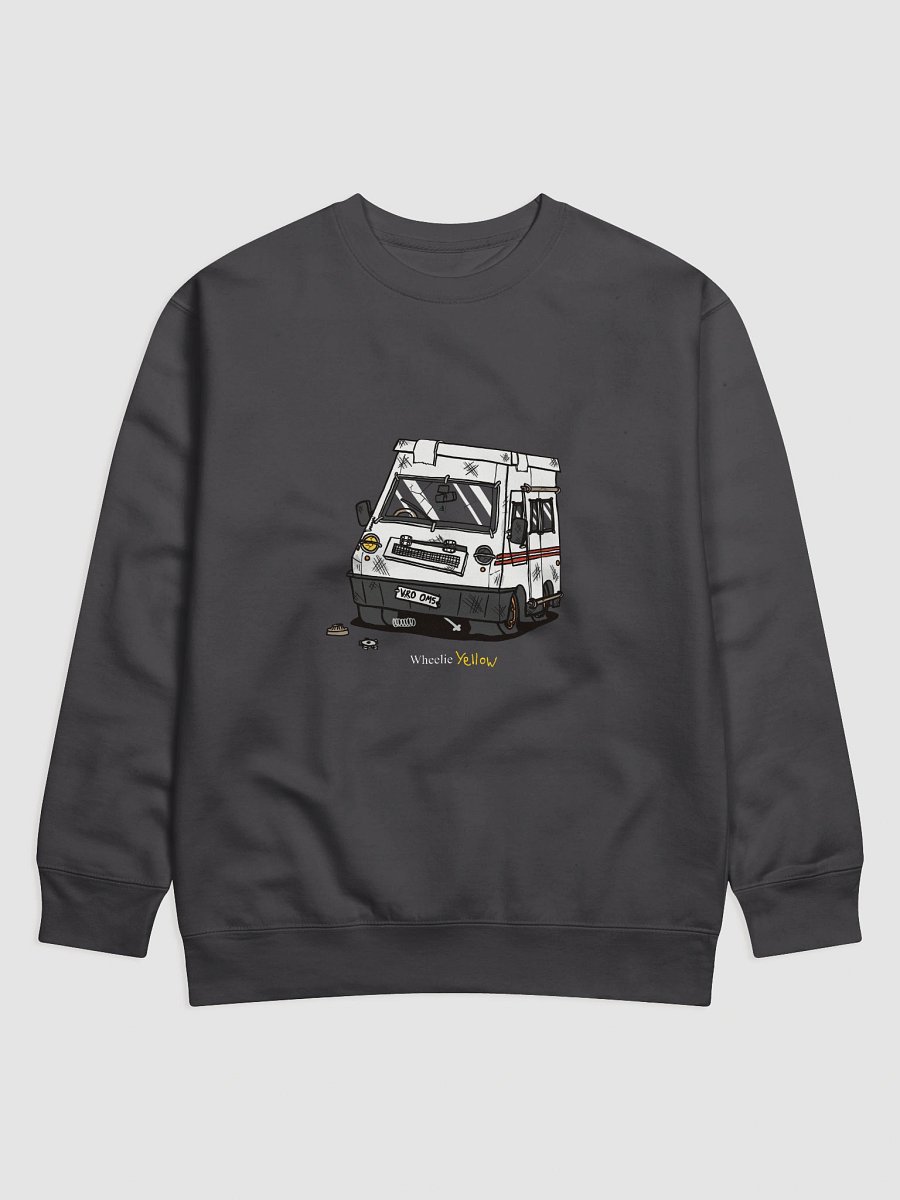 A not-ok Wheelie Yellow sweatshirt! product image (15)