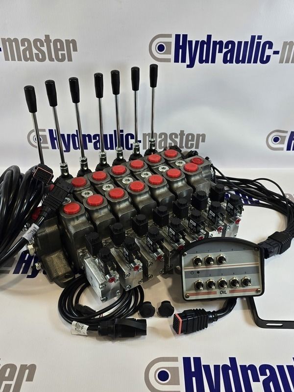 Akon KV20 7 Functions with Pneumatic-Electric Control 24VDC 6.5W with Salvarani Oil-Box Control Panel with 8 Double-Way Switches product image (1)