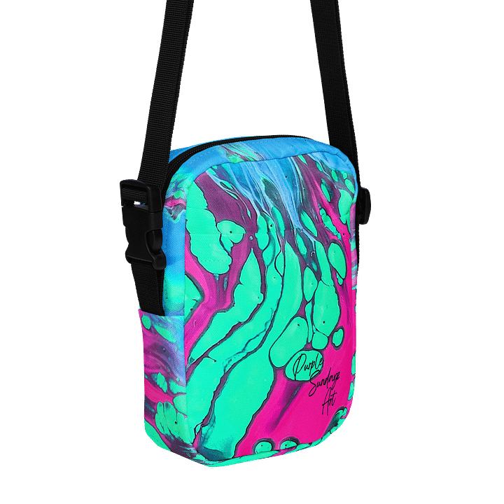 Psychedelic Colors Crossbody Bag product image (1)