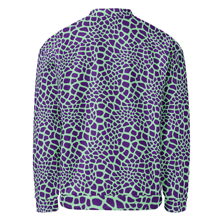 Green Giraffe Bomber Jacket product image (2)