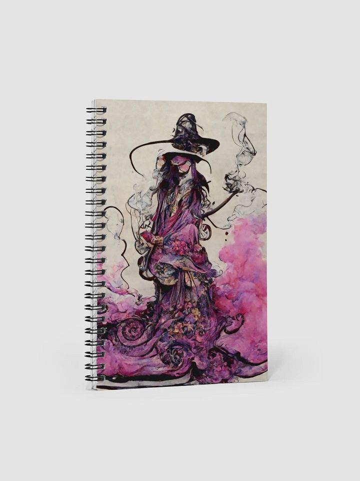 Mystical Witch Spiral Notebook product image (1)