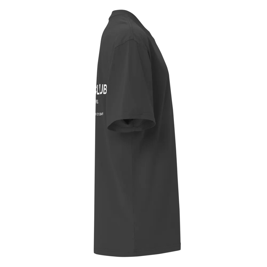 Oversized Creative Club Faded Black T-Shirt product image (6)