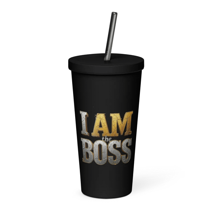 I AM the BOSS Insulated Tumbler product image (1)