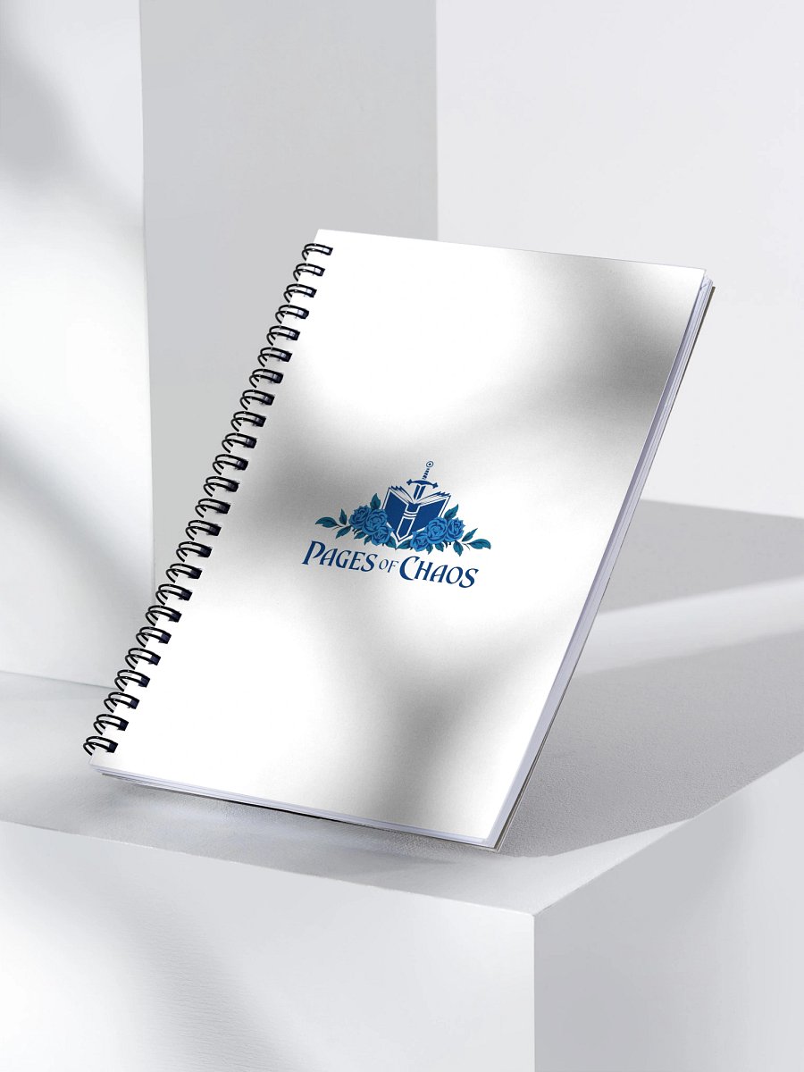 Pages of Chaos Notebook - Alternate Logo product image (3)