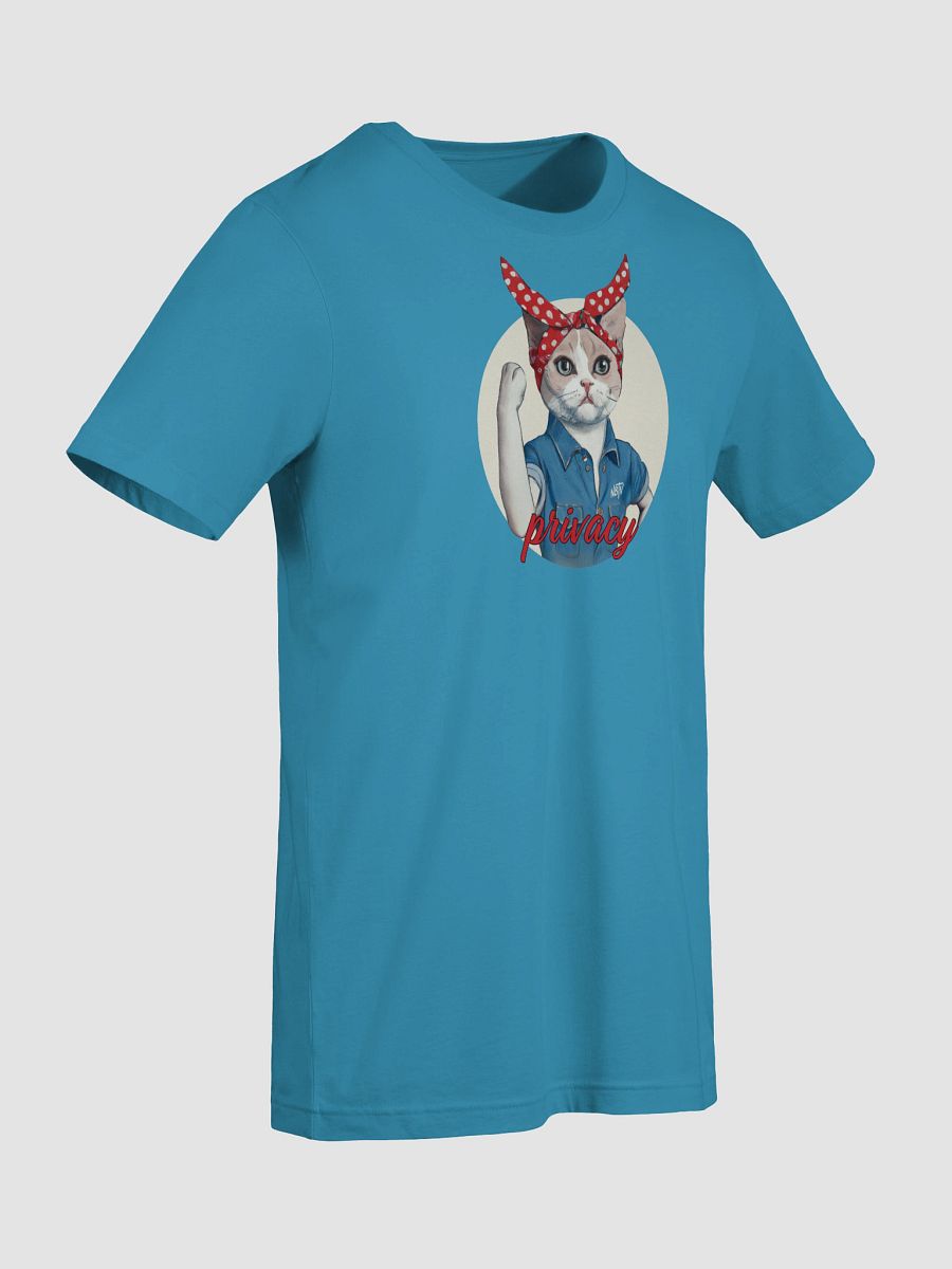 Posie the Privacy Cat Full T-Shirt product image (3)