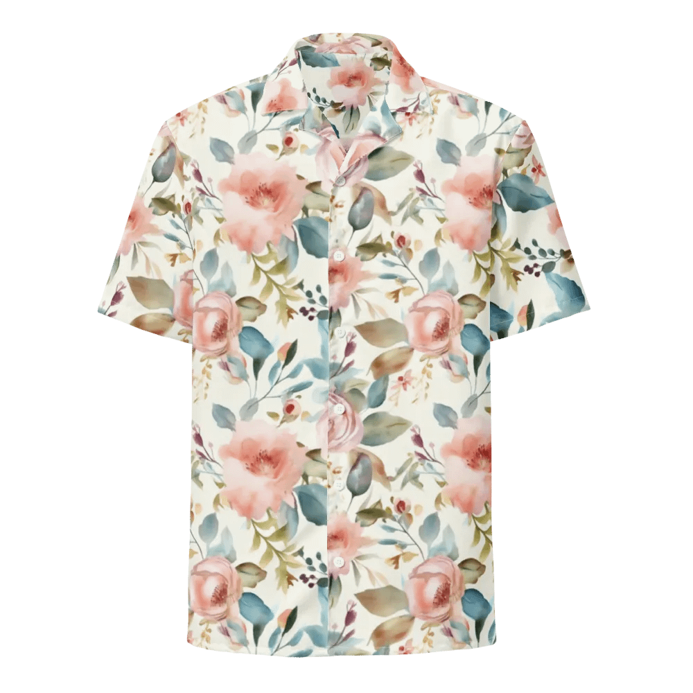 PINK ROSES HAWAII SHIRT product image (2)