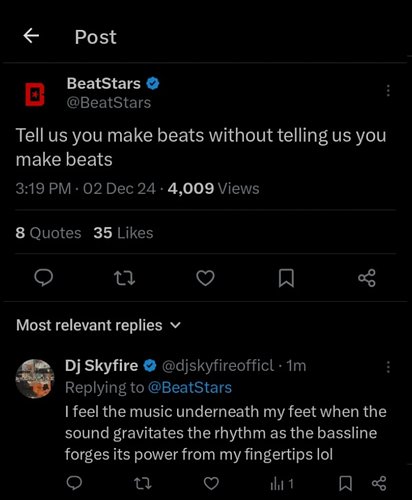 If you're a producer dj artist and you literally feel the music and don't force it to Make music then you should most likely ...
