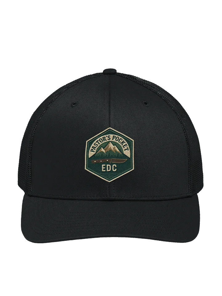 Pastor's Pocket EDC Logo Trucker Hat product image (1)